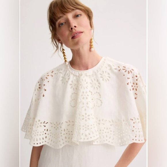 Sea New York Lula White Eyelet Mini Dress - Picture 2 of 16